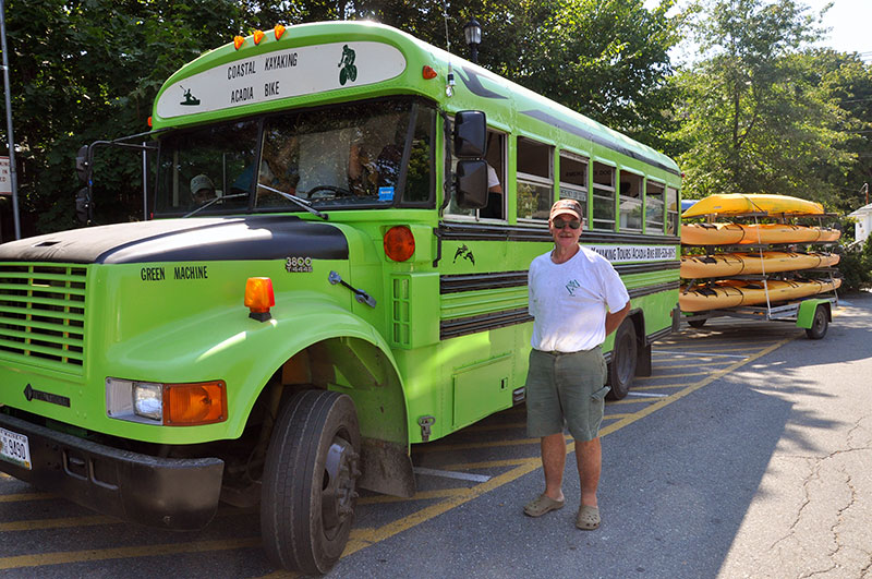 Shuttle Bus Driver - Workamper at Coastal Kayaking Tours Acadia Bike Rentals in Maine